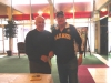 Sabres 1st Captain Floyd Smith with Rob Schilling